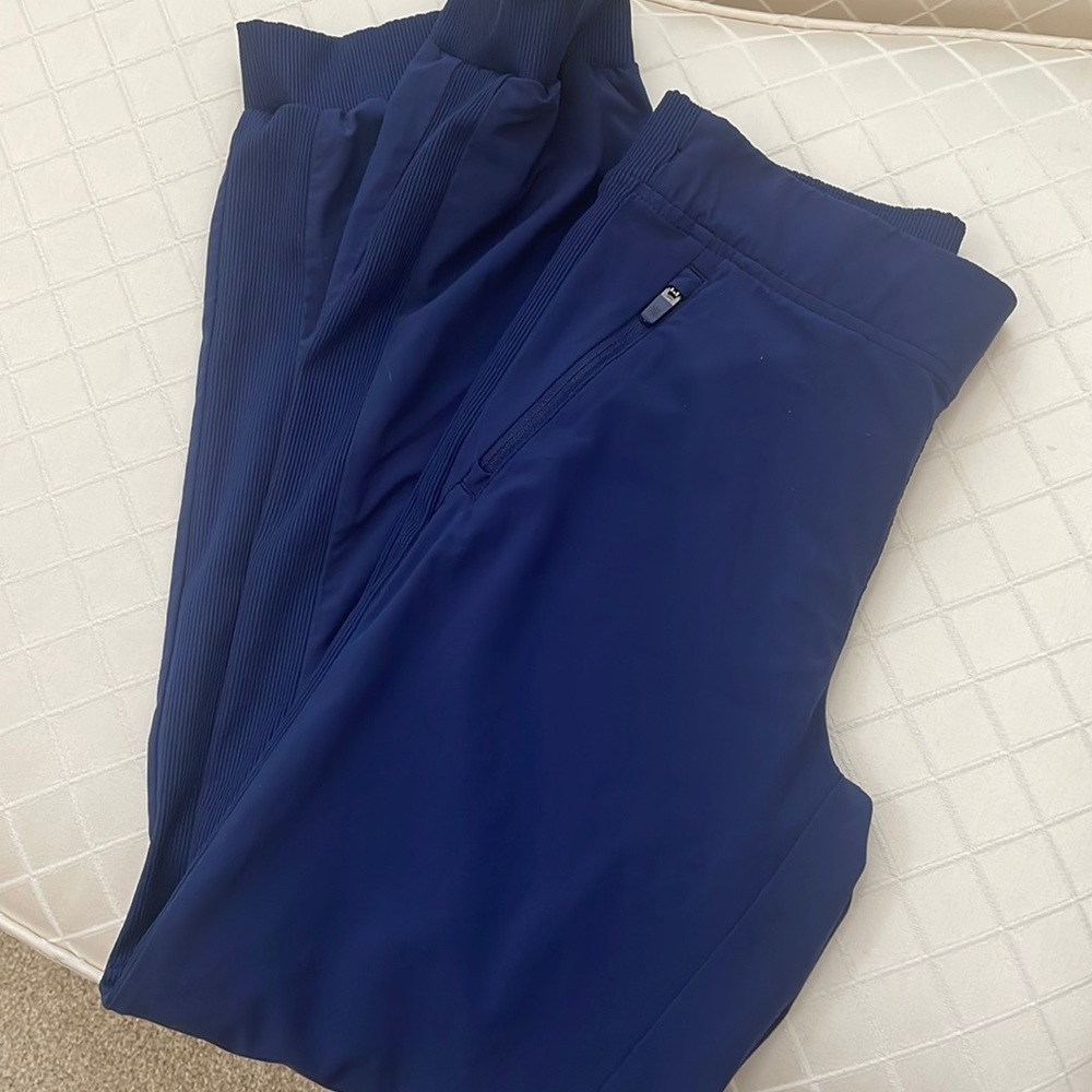 Athleta Girl navy joggers, unlined. Size XL 14